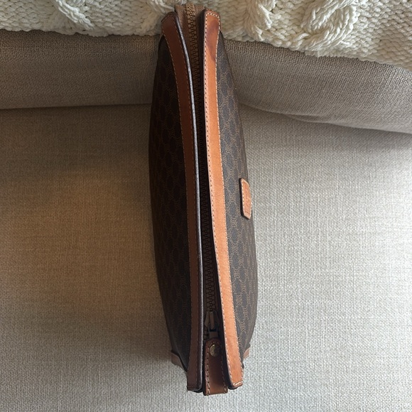 Celine Brown Patterned Cosmetic Bag - Picture 7 of 10